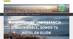 Desktop Screenshot of hotelplayaponiente.es